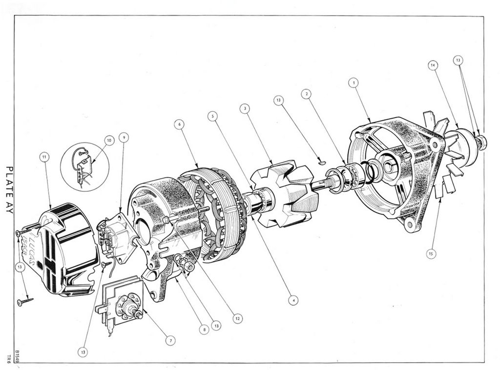 Wiring Diagram Lucas Alternator - AMKMNS