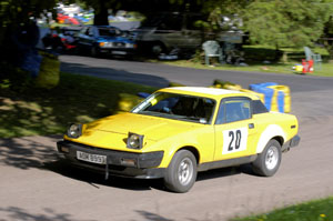 Jonathan Boyse taking part in Mamhead Hillclimb