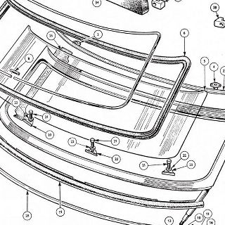 BODY AND FITTINGS: Windscreen Assembly