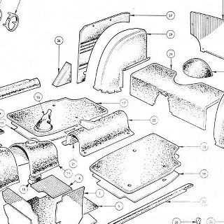 BODY AND FITTINGS: Body Trim, Mats and Carpets