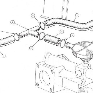 ENGINE: Breather Details Emmission Control Valve