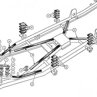 BODY AND FITTINGS: BODY COMPLETE AND BODY MOUNTINGS.