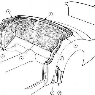 BODY AND FITTINGS: TONNEAU TRIM, REAR PANELS AND WHEEL ARCH COVERS. STONEGUARDS.