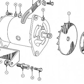 ENGINE: DYNAMO MOUNTING AND IGNITION (Not illustrated).