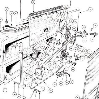 BODY AND FITTINGS: DOORS, HINGES AND LOCKS, GLASS, REGULATOR AND TRIM.