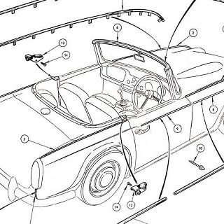 BODY AND FITTINGS: BODY MOULDINGS AND FINISHERS.