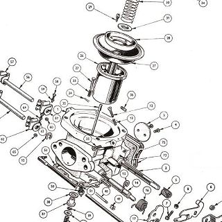 83 m.m. and 86 m.m. ENGINE: 1-3/4" STROMBERG CARBURETTORS.