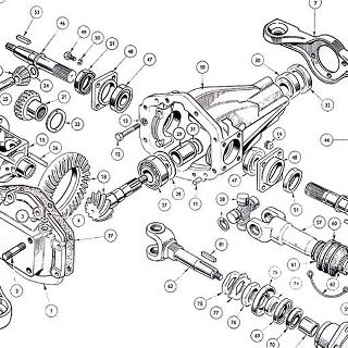 INDEPENDENT REAR AXLE: DIFFERENTIAL UNIT, REAR AXLE SHAFTS AND HUB UNITS.