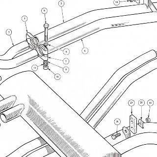 EXHAUST SYSTEM AND MOUNTINGS