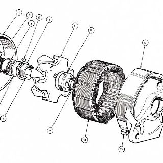 ELECTRICAL EQUIPMENT: ALTERNATOR