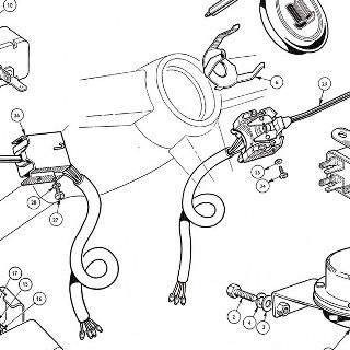 ELECTRICAL EQUIPMENT: HORN PUSH, FLASHER UNIT, HAZARD SYSTEM, TRAFICATOR SWITCH AND SIDE/HEAD LAMP SWITCH