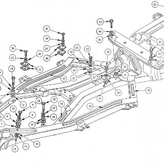 BODY AND FITTINGS: COMPLTE BODY AND BODY MOUNTINGS