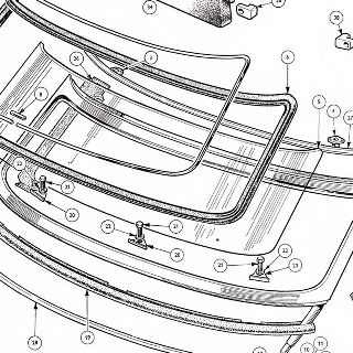 BODY AND FITTINGS: WINDSCREEN ASSEMBLY, MIRROR AND SUN VISORS