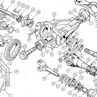 INDEPENDENT REAR AXLE: DIFFERENTIAL UNIT, REAR AXLE SHAFTS AND HUB UNITS