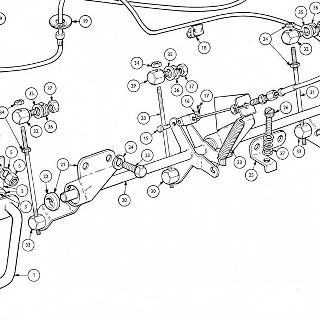 ACCELERATION CONTROL: ACCELERATOR PEDAL, COUNTERSHAFT AND CHOKE CONTROL