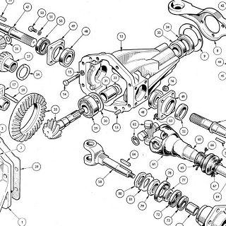 INDEPENDENT REAR AXLE Rear Axle Center Assembly, Crown Wheel and Pinion Assembly, Inner Axle Shaft, Rear Axle Shaft and Hub Assembly, Outer Axle Shaft Assembly, Sleeve Yoke and Yoke Shaft Assembly, Drive Flange and Hub Assembly