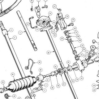 STEERING Steering Wheel and Pad Assembly, Steering Wheel, Steering Column Assembly - Upper Outer & Upper Inner, Steering Column Lower, Flexible Coupling, Universal Joint, Rack and Pinion Steering Assembly, Inner Ball Joint Assembly, Tie Rod End Ball Joint Assembly, Mounting Rubber