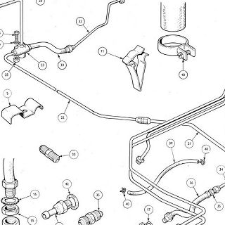 HYDRAULIC PIPES R.H.S. Brake Pipes, Clutch Pipes and Servo Pipes