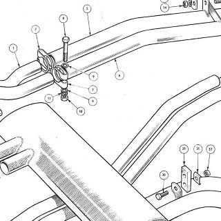 EXHAUST SYSTEM (PETROL INJECTION MODEL) Front Exhaust Pipes Assembly, Exhaust Pipe Assembly Intermediate Outer/Inner, Exhaust Pipes - Rear, Silencer and Tail Pipe