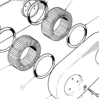 ENGINE (Carburettor Model): Air Cleaner and Silencer Air Cleaner and Silencer Assembly, Ignition leads