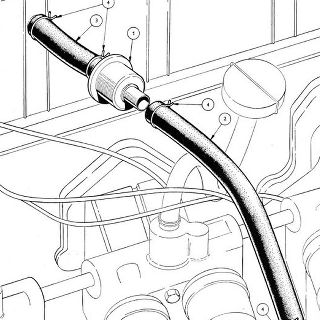 ENGINE (Petrol Injection Model): Closed Circuit Breather