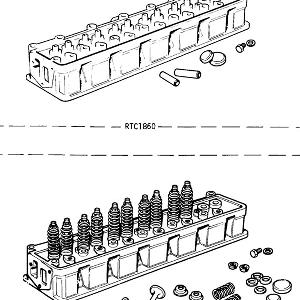 ENGINE (CARB MODELS) Cylinder Head Assembly