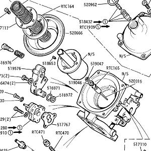 CARBURETTORS Diaphragm, Needle and Choke Details