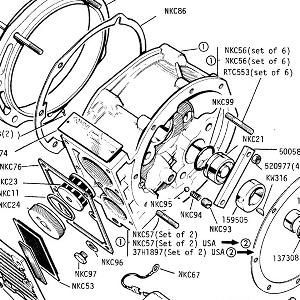 'J' TYPE OVERDRIVE UNIT Main case, Brake Ring, Cam, Solenoid, Filter Details