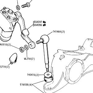 REAR SUSPENSION Rear Damper, Link & rebound stop