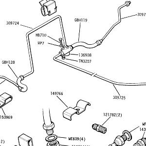 BRAKE PIPES Rear