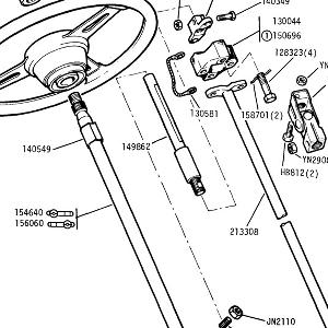 STEERING WHEEL AND INNER COLUMN