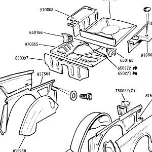 BODY PANELS REAR Rear wings and Rear Floor Rear Floor, rear Wings, rear Outer Wings, inner Wings, Wheelarches Spare Wheel Tray & Boot Floor