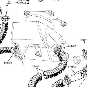 HEATER FITTINGS Heater Air Ducting