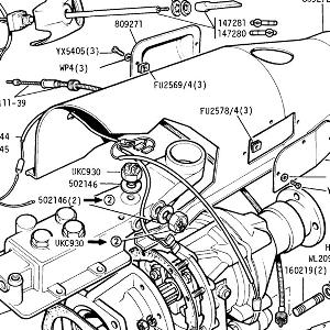 OVERDRIVE KIT Including Electrical Switching, Gearbox Top Cover, Transmission Cover an Speedometer Cable details