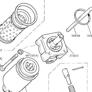 ENGINE - Oil Filter, Oil Pump and Drive Shaft