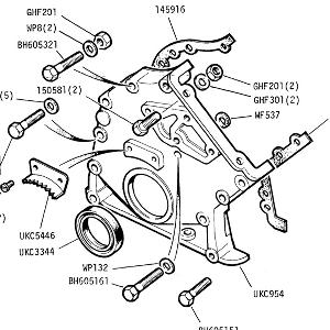 ENGINE - Timing Cover