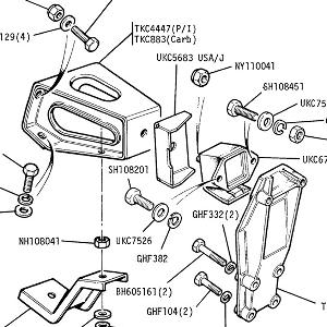 ENGINE - Front Mounting RH