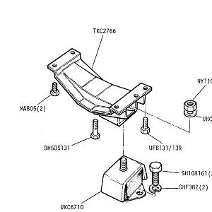 ENGINE - Front Mounting LH