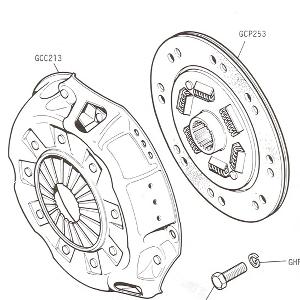 CLUTCH - Clutch Cover and Driven Plate