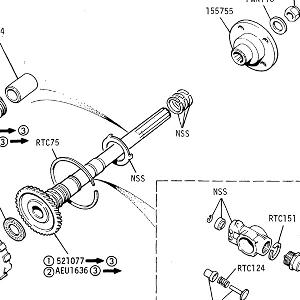 AUTOMATIC GEARBOX - Driven Shaft, Governor, Speedo Driving Gear