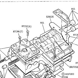 AUTOMATIC GEARBOX - Upper Valve Body, Oil Strainer, Can