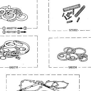 AUTOMATIC GEARBOX - Repair Kits