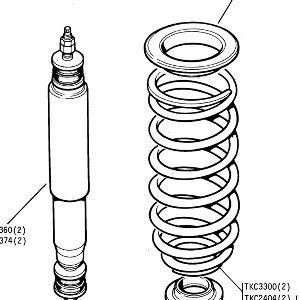 REAR SUSPENSION - Shock Absorber and Springs