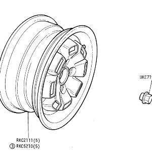 SUSPENSION - Road Wheels (Cast Alloy)