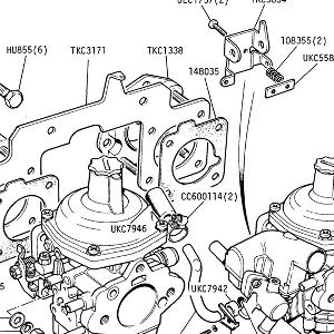 FUEL SYSTEM - Stromberg Carburettor JAPAN/USA up to VIN401629