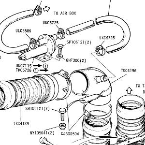 FUEL SYSTEM - Auxilliary Air Valve; Intake Elbow and Duction (P/I Engine)