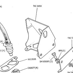 FUEL SYSTEM - Fuel Injectors; Clamp Plate; Fuel Rail Sheild (P/I Engine)