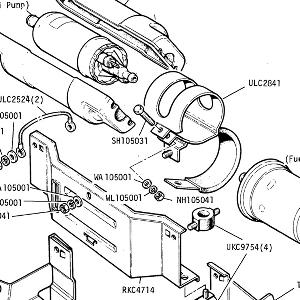 FUEL SYSTEM - Fuel Pump and Filter (P/I Engine)