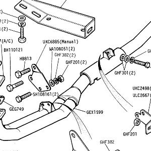 EXHAUST SYSTEM - Front Exhaust Pipe (AUS/CDN/EUROPE)