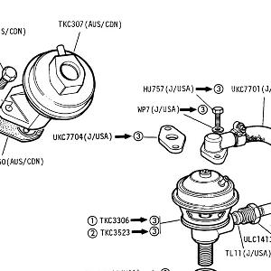 EMISSION - Exhaust Gas Recirculation Valve (CARB ENGINE)